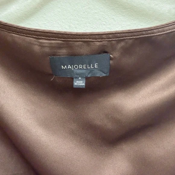 Majorelle Waldorf Top in Chocolate Brown Size M - Picture 7 of 8